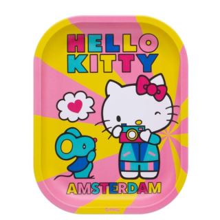 18768 - Bandeja Metal 18x14 cm. Hello Kitty Retro Tourist