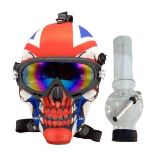 16680 - Bong Plastico Mascara Gas England