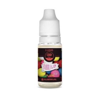 10585 - CBD E-Liquid Plant of Life Bubblegum 5% 10 ml.