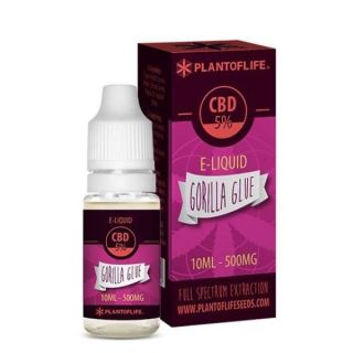 10573 - CBD E-Liquid Plant of Life Gorila Glue 5% 10 ml.