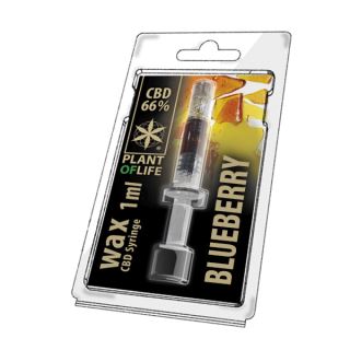 11455A - CBD Wax 66% Blueberry 1 ml.