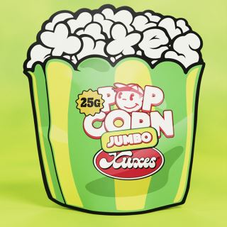 21910 - Cañamo Cbd  Xuxes Pop Corn Green Sour Jumbo 25 gr.