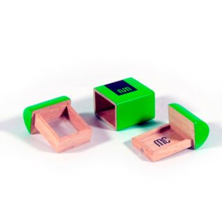 7090 - Caja Curación FUM Pocket Verde 9 x 5 x 3,5 cm.