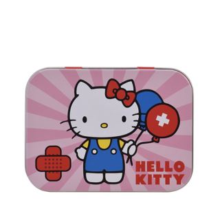 20869C - Caja Metal  11x8x2.5 cm. Hello Kitty & Apositos