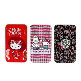 18761 - Cajita Metal Hello Kitty 11.5x6.5x2 cm. Red Kimono Dr. Space 3 ud.