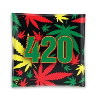 31238 - Cenicero  Cristal 11 x 11 - 420 Rasta