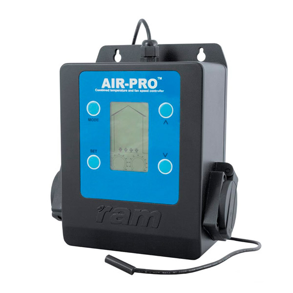 Controlador Ram Air-Pro II Temperatura / Velocidad Mínima