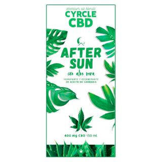 10609 - Cyrcle Crema After Sun Cbd 400 mg. 150 ml.