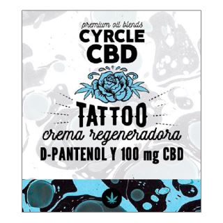 10612 - Cyrcle Crema Tattoo Cbd 100 mg. 50 ml.