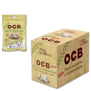FOCBE5 - Filtros OCB  Slim Ecológicos 150 u. x 10 bolsas