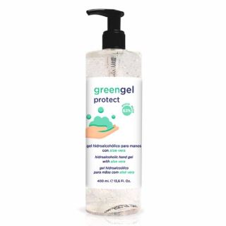 12779 - Greengel Protect 400 ml.  Gel Desinfectante con Aloe
