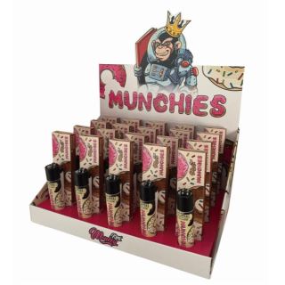 30640 - Papel Monkey King Pack King Size Slim & Clipper Munchies Unbleached 12 ud.