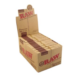 30688 - Papel Raw  Classic Single Wide & Tips Connoisseur 24 Librillos