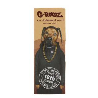 31455 - Papel de fumar G-Rollz 1.1/4 & Tips Pets Roock Rap 24 librillos