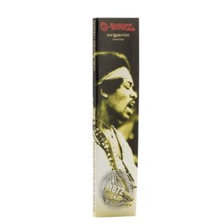 31448 - Papel de fumar G-Rollz K.S.   Jimi Hendrix Organic Hemp 25 librillos