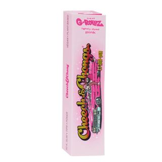 30541B - Papel de fumar G-Rollz K.S. & Tips Cheech & Chong Lowrider Pink 24 librillos