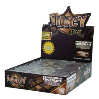 18423 - Papel de fumar Juicy Jay´s King Size Doble Chocolate 24 ud.