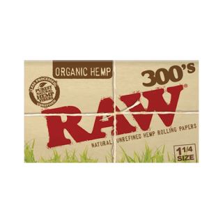 30529 - Papel de fumar Raw 1.1/4 Block 300 Organico - 40 librillos