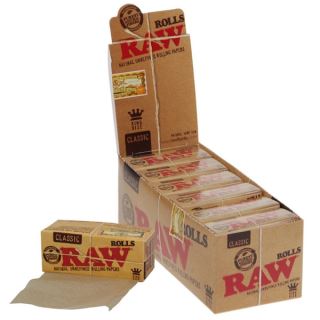 Papel de fumar Raw Rolls 12 librillos