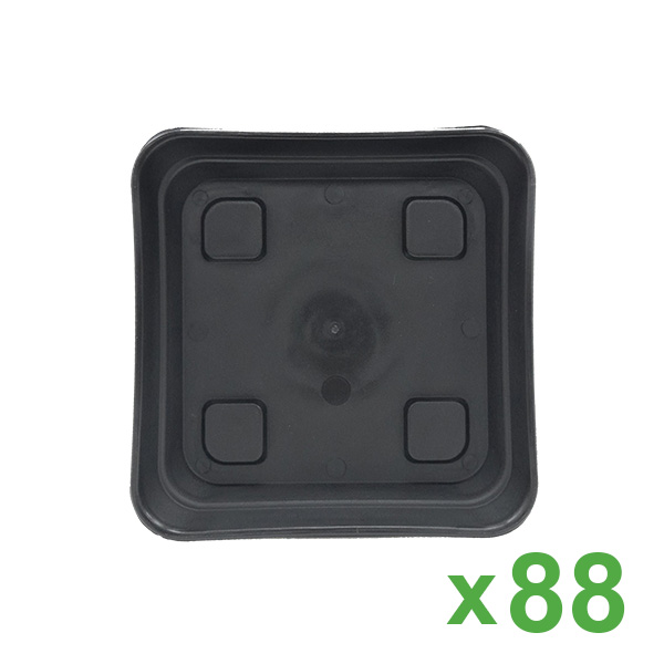 Plato Cuadrado Cannapot Para Maceta Y ( )