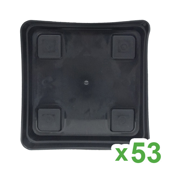 Plato Cuadrado Easy Garden Para Maceta Y