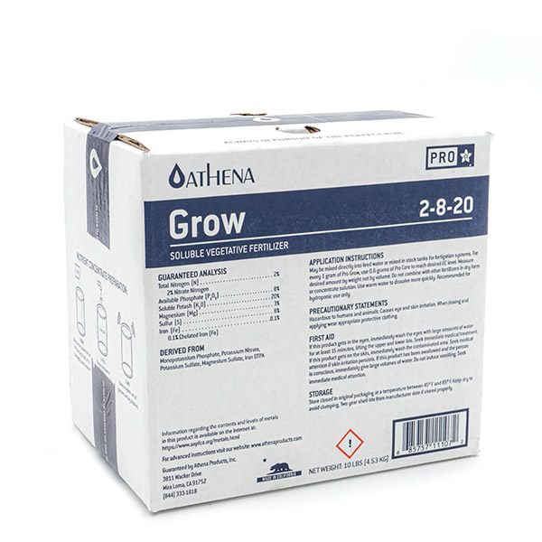 Pro Grow 4.53 Kg. Caja Athena