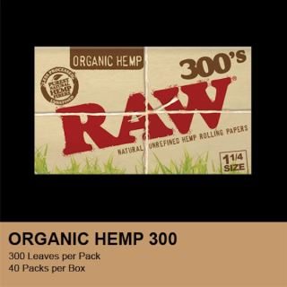 RO30 - Raw 300 Organico 1 1/4 - 40 librillos