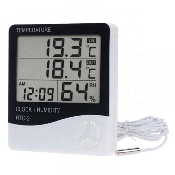 Termohigrometro Digital con Sonda Easy Garden Min. - Max